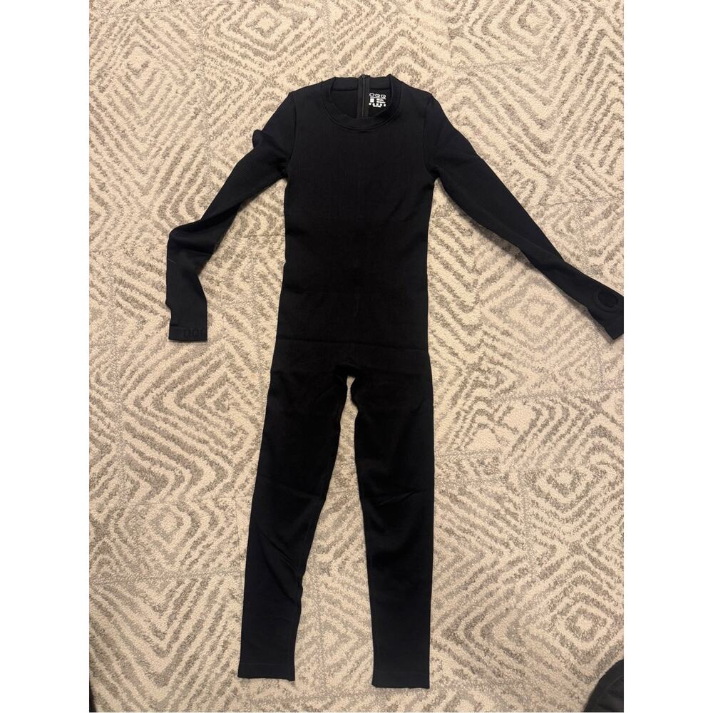 Black One-Piece Thermal Base Layer
